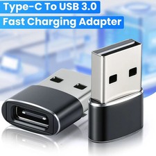 2PCS USB 3.1 Type C Female to Micro USB Male Adapter Converter Connector Adapter