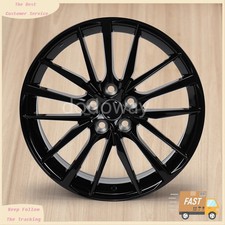For Toyota Camry 2018-2024 Oem Design Wheel 19x8 Machined Black Rim 75222