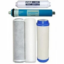 5 Stage Reverse Osmosis FULL Replacement Water Filter Kit with 50 GPD Membrane