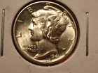 1941 Mercury Dime...GEM BU...Lustrous White...Full Bands...WOW !!!!!