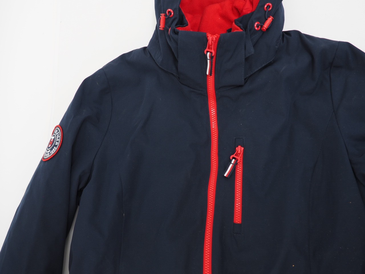 Tommy Hilfiger Women's 3-in-1 All Weather Winter Jacket Size Medium Navy Blue  thumbnail 2