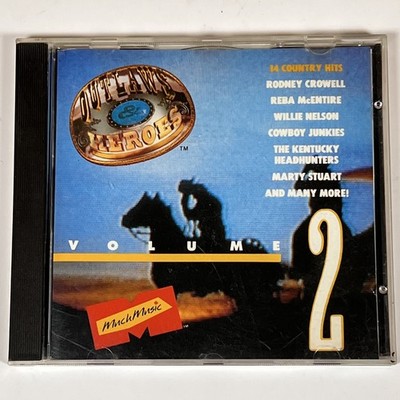Outlaws & Heroes Volume 2 CD 1990 Country Compilation CBS MuchMusic
