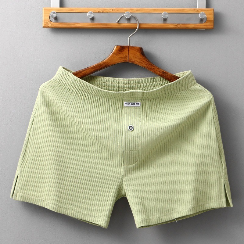 2PCS Mens Underwear Boxers Shorts Gay Short Polyester Pantaloncino Underwear image 4