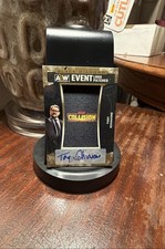 2024 Upper Deck Black Diamond Aew - Event Logo Patches Tony Schiavone Auto /99 