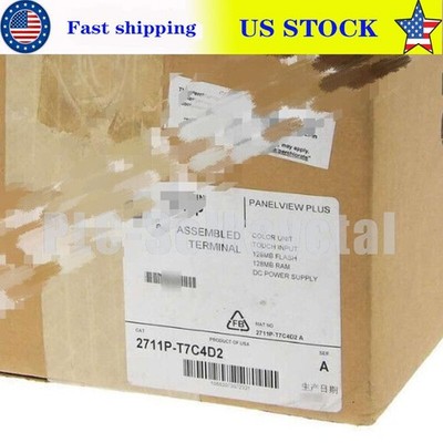 2711P-T7C4D2 New Sealed 2711P-T7C4D2 Panelview Plus 7 Terminal 1pcs US Free Tax