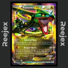 Rayquaza EX - 85/124 - Ultra Rare - Dragons Exalted - Pokemon Card - MP