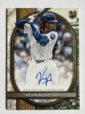 2025 Topps Museum Kevin Alcantara Autograph 76/149 # AA-KA
