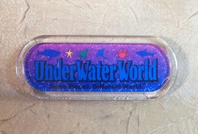 Under Water World Souvenir Acrylic Magnet California