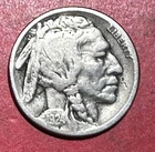 1924S US Buffalo Nickel! "San Francisco" Mint! Lower Mintage! Good! Old US Coin!
