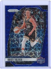 KRISTI TOLIVER 2024 PANINI PRIZM WNBA BLUE VELOCITY #12 WASHINGTON MYSTICS