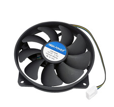 Low-Profile 95mm x 15mm Replacement 4-pin PWM CPU Cooler Fan on 80mm Frame