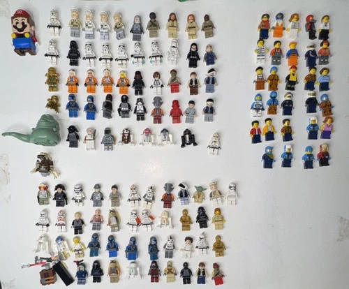 Lego Star Wars, Marvel, & More Minifigure Lot READ