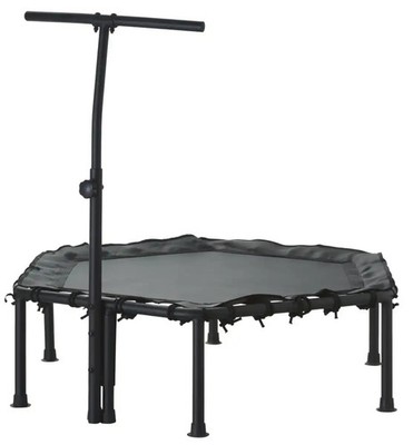 Fitness-Trampolin mit Griff , Ø ca. 112 cm sechseckig  120 kg NEU
