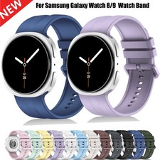 Soft Silicone Sport Watch Band For Samsung Galaxy Watch 8classic/8//9 40/44/46mm