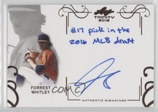 2016 Leaf Trinity Signatures Forrest Whitley #A-FW1 Auto 1j2