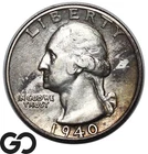 1940-D Washington Quarter