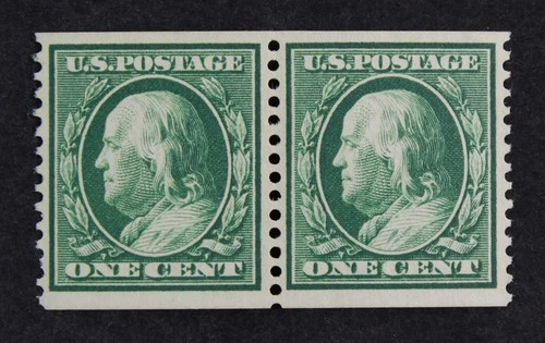 CKStamps: US Stamps Collection Scott#352 1c Franklin Mint NH OG CV$570