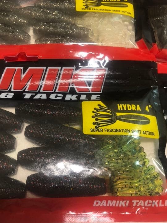 , rare Damiki Japan Hydra, Gary Yamamoto Fat Ika - Image 4