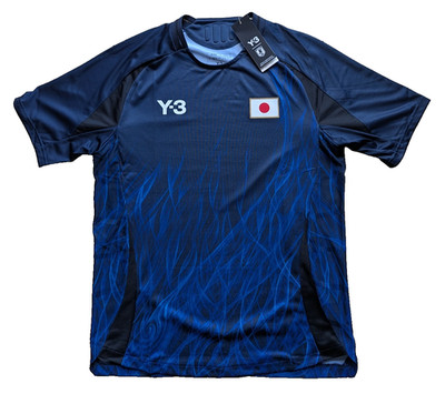 Adidas Y-3 Japan National Football Home Authentic Olympic Games Paris Jersey