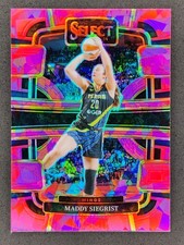 2024 Panini WNBA Select MADDY SIEGRIST Pink Ice Prizm Concourse #61 Wings (B)