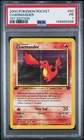 2000 POKEMON ROCKET 1ST EDITION #50 CHARMANDER PSA 1