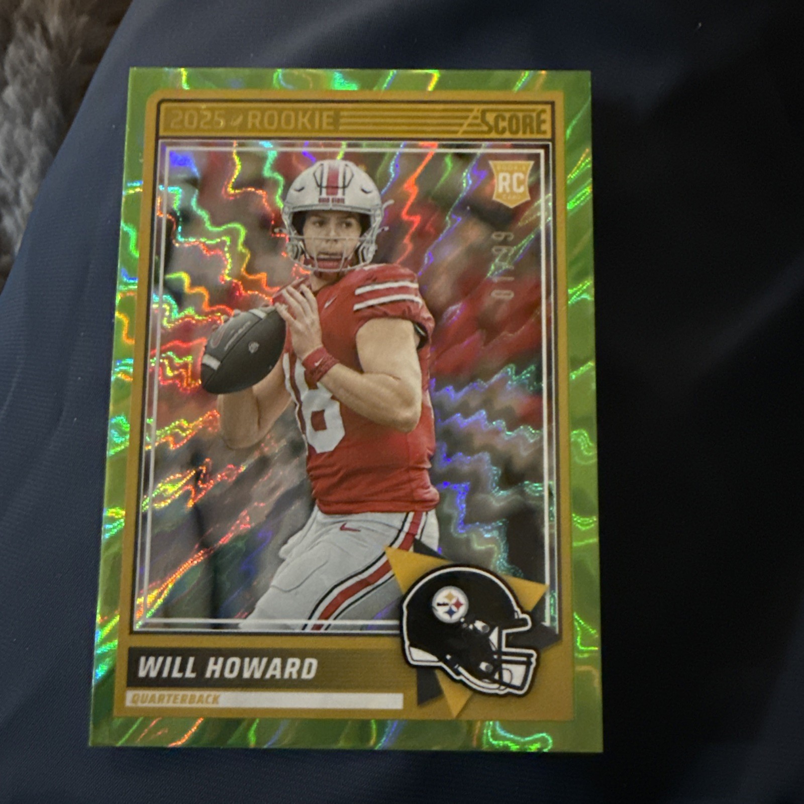 2025 Score - Rookies Will Howard #3 Electric 01/99 (RC)