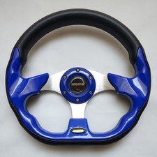 Momo Eagle Street Sport Steering Wheel 320mm 12.5in Blue