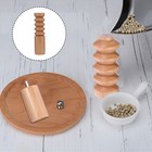 Wooden Pepper Grinder Rotor Manual Cumin Pepper Grinding Tool