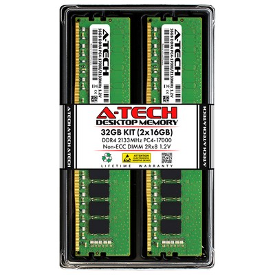 32GB 2x 16GB DDR4-2133 Supermicro MBD-B2SC1-CPU Memory RAM