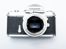 Nice, working Nikon Nikomat/Nikkormat FT N 35mm Film SLR F Mount FTn Silver