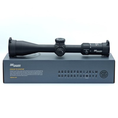 SIG SAUER Whiskey4 6-24x50mm Illuminated MOA Reticle (FFP) Rifle Scope-SOW46002
