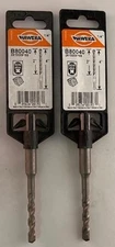 Hawera B80040 1/4" X 2" X 4" SDS-plus Hammer Drill Bit  2pcs.