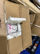 White  Pink Retractable Click Ball Point Pens Bulk Lot of 1000 Ballpoint Pens