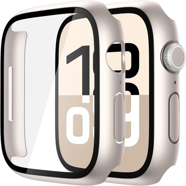 Apple Watch SchutzhüLle 2Er Set, GehäRteter Displayschutz, Kratzfest,-image