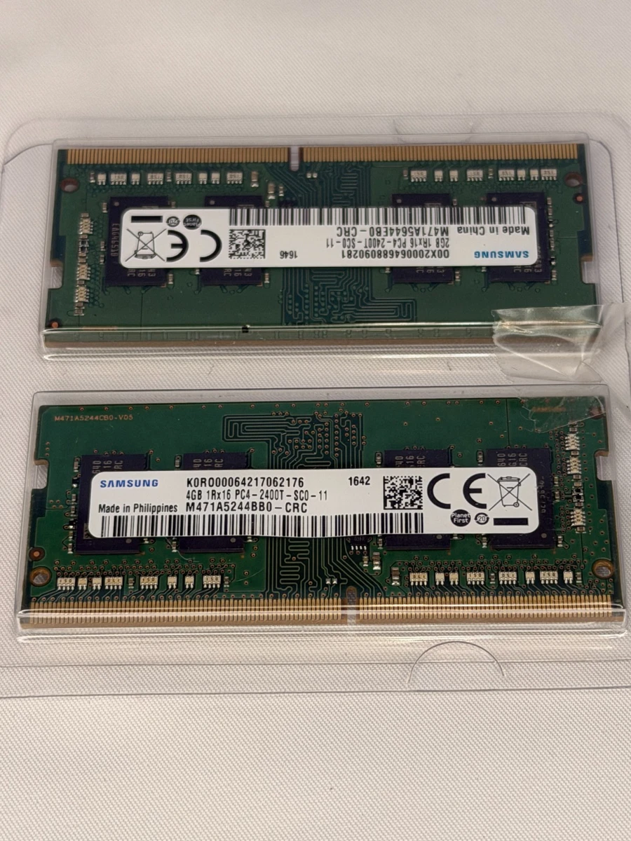 Samsung DDR4 SDRAM 4 GB Capacity per Module Memory (RAM) for sale