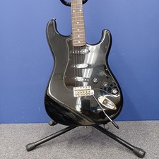 SQUIER SST-33 Used 1993-1994 Basswood body Maple neck Rosewood fingerboard Black