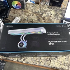 Lian Li Hydroshift II 360 CL RGB Liquid CPU Cooler 360mm AIO White HS2LCD36RW