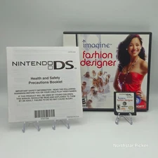 Imagine Fashion Designer (Nintendo DS, 2007) Complete| CIB | Tested/Works
