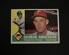 1960 TOPPS #34 GEORGE “SPARKY” ANDERSON  EX-MT