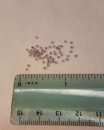Miniatur Winzig 1 mm Edelstein Perle 60er Pack - wählen Sie Ihre Farbe - Bild 2 von 7