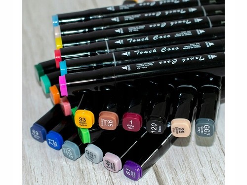 Alkohol Marker Stifte mit 80 Farben Permanenter Art Marker Filzstifte Set Stifte - Bild 7 von 9