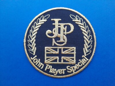 JPS John Player Special Sew / Bügelbild Patch Motorsport Motorsport Auto Abzeichen