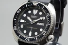 *Vintage* SEIKO 6306-7001 3rd Diver Black Dial 150m Rubber Automatic Men Watch