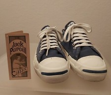 Converse Jack Purcell Classic Navy Blue Made in USA Boxed Gr. US 7,5 Vintage Rare