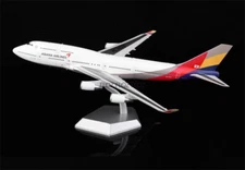 for SQ Wings for Asiana Airlines B747-400 HL7428 THE LAST FLIGHT 1:200 Model