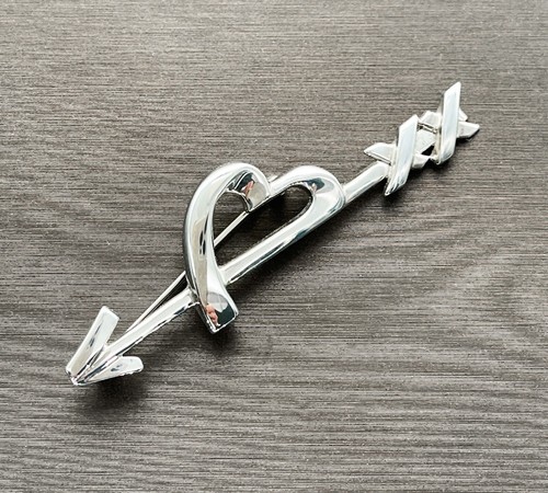 Tiffany und Co Picasso Herz und Pfeil Anstecknadel Brosche - Bild 5 von 8