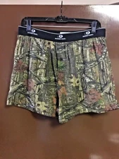 New Mossy Oak 2 pack Moisture Wicking Knit Boxers - Medium