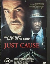 Just Cause DVD - Sean Connery (Region 4, 2000) Snap Case - Free Post