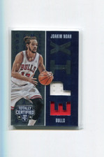 2014-15 Panini Totally Certified Epix Blue Game Joakim Noah Dual Jersey 136/149