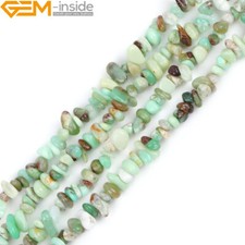 5-8mm Freeform Gemstone Nugget Chips Loose Beads For Jewellery Making 34" UK